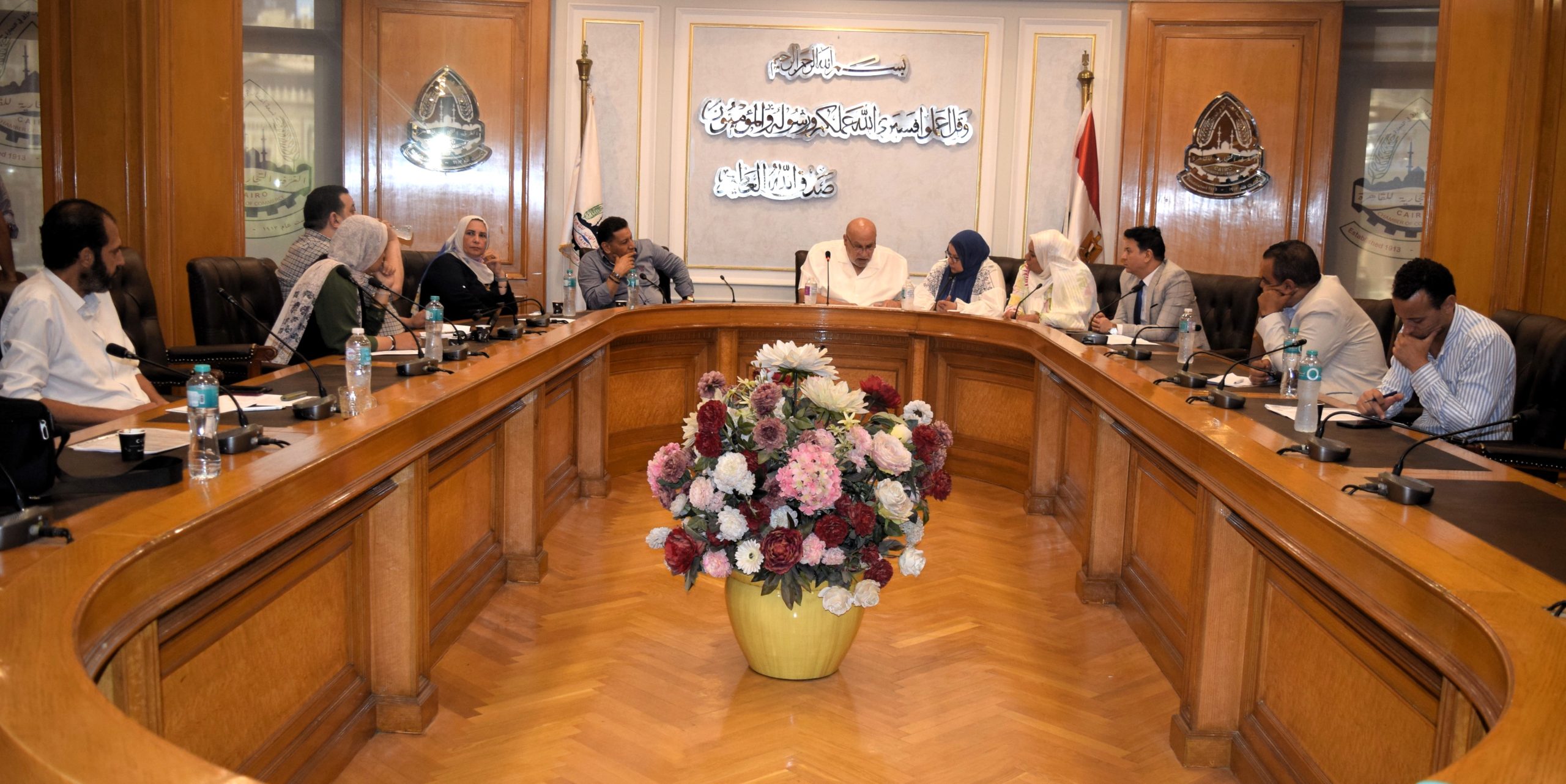 صورة اجتماع شعبة الحراسة 1